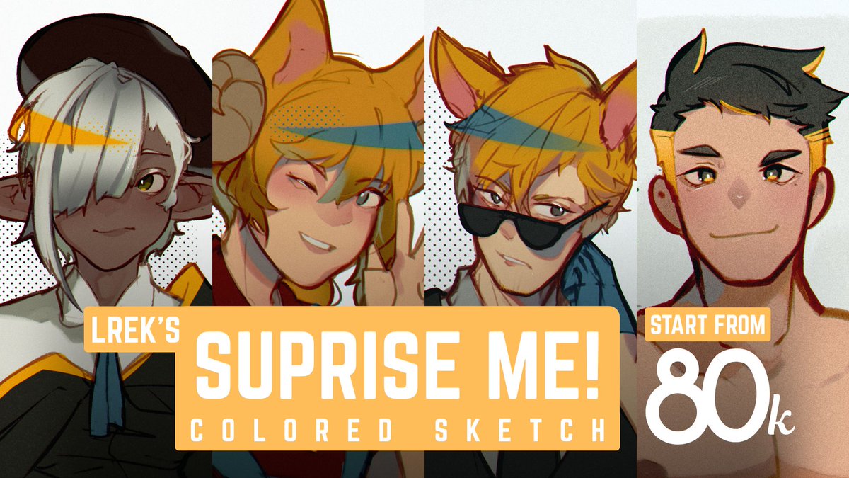 [Share appreciated!] 
Halo manteman aku buka Skeb/Suprise cms buat colored sketch 💐
Single char/canvas 1:1 only!

More info on 🧵
==================
#artidn #zonakaryaid #artistindonesia #zonauang #zonajajan