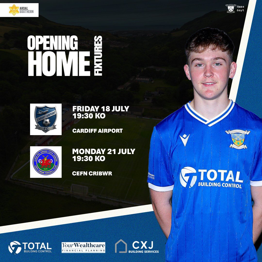 GoytreUtd's tweet image. 📣 The big week has finally arrived!

Tomorrow evening we end our pre season with a trip over to @TonPentreFC, and then we begin the countdown to our Ardal South West opener at home against @CAFootballClub!

📅 Fri 18th July
⏰ 7:30pm
📍 Glenhafod Park, SA13 2YP
💵 £6 entry…
