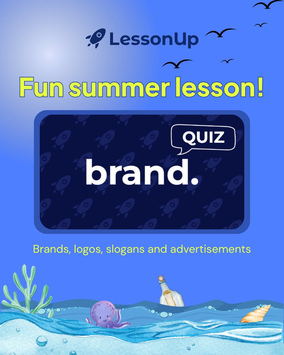 Ready for a quick-fire quiz to kick off summer fun? ☀️ A test with three rounds, five questions each, just 10 seconds per question! This time, it’s all about brands. Can your students beat the buzzer and get them all right? Let’s find out!
👇Available in Dutch and English! 
Dutch