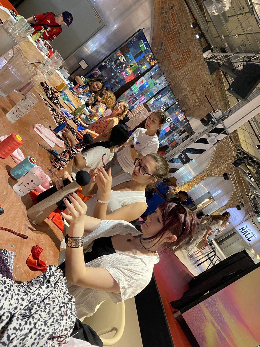 Lovely afternoon <a href="/factoryintl/">Factory International</a> working together #autismawareness #Dyslexic #neurodiversity #Autism