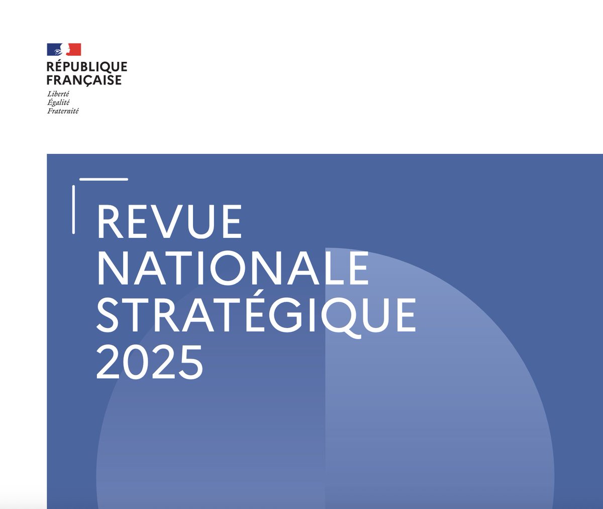 🚨 La Revue nationale stratégique 2025 est sortie ! Avec 99 références au "nucléaire" militaire et 48 à la "dissuasion" en 104 pages, elle contient de nombreuses précisions sur la doctrine nucléaire française, ses adaptations et l'évaluation de la menace. 
Une première analyse 🧶