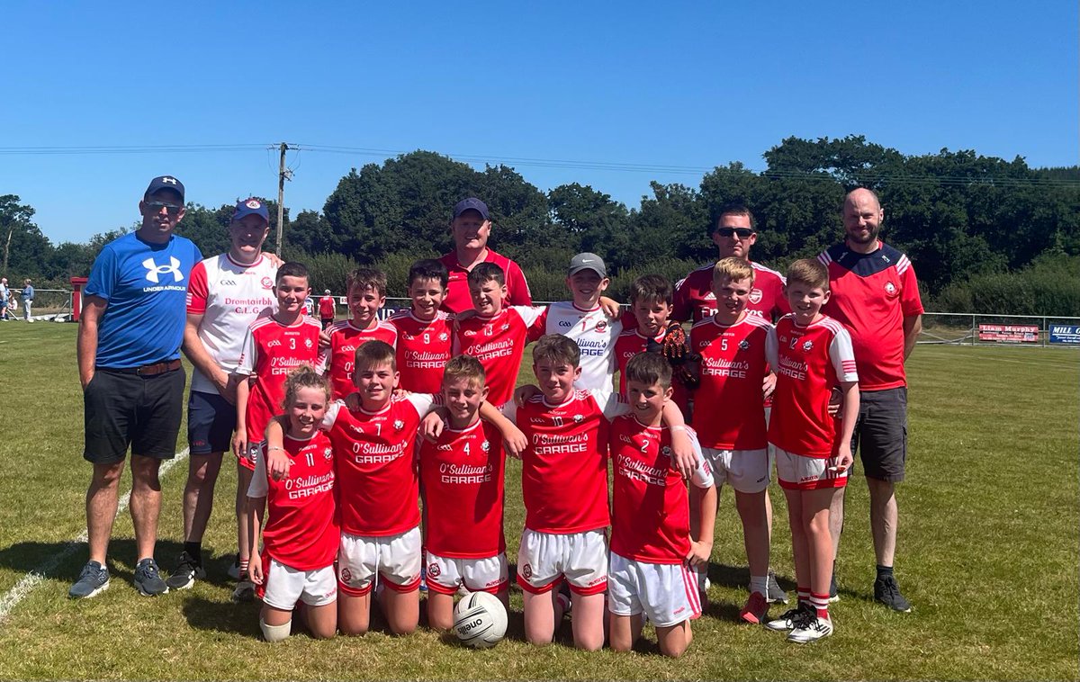 Our U12 footballers kicked off their league campaign with a great game against a very strong Kilavullen side  in Rathcoole.