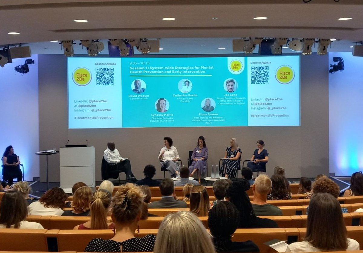 We're excited to kick off our conference today - 'Let’s move from Treatment to Prevention'. 

We have a great mix of leaders across education and health, schools and the voluntary sector.

A massive thanks to <a href="/UBS/">UBS</a> for hosting.

#TreatmentToPrevention