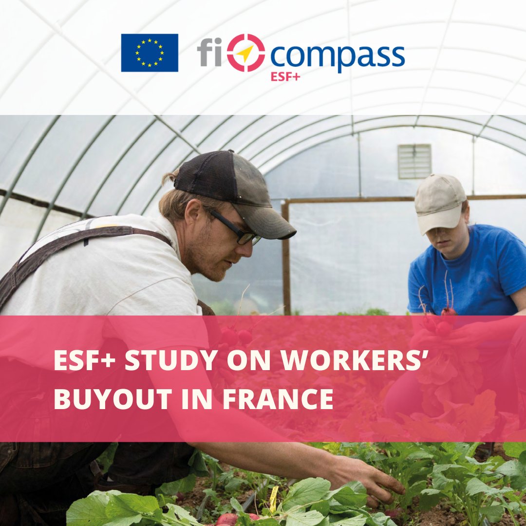 👨‍💼As workers buyouts in France 🇫🇷 increase, the #ESF+ report emphasises the importance of #financialinstruments and EU funding in facilitating these transitions.

Discover more about the existing financial tools supporting employee-owned businesses ➡

bit.ly/ESFstudyWBO-FR