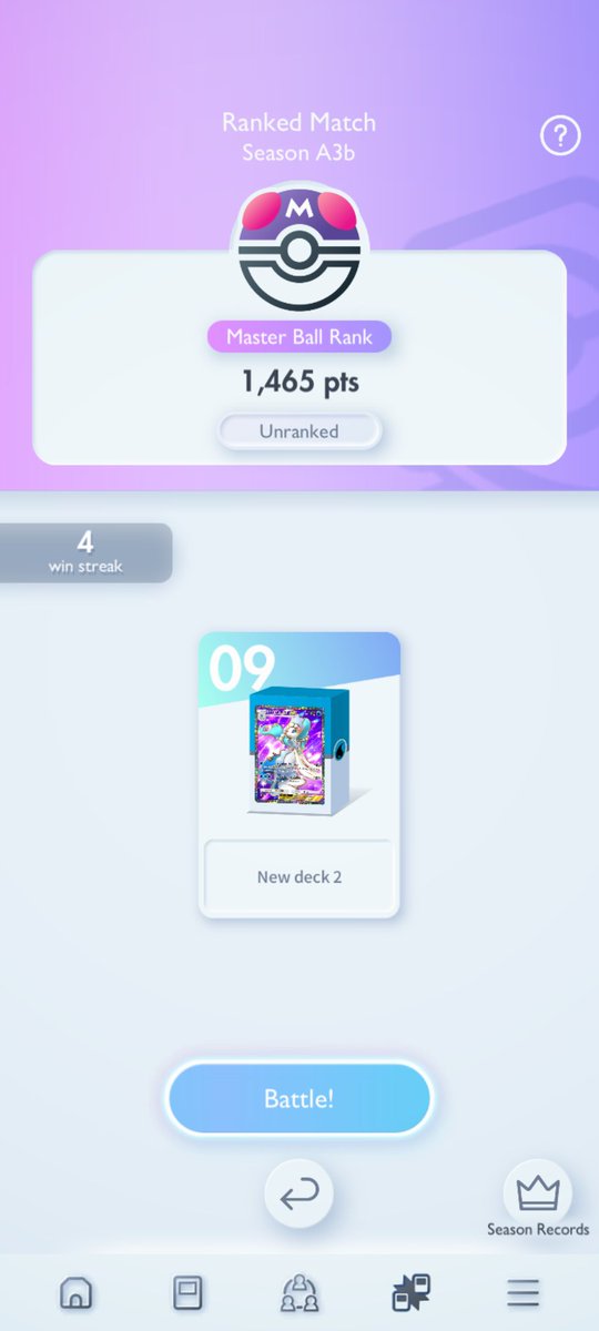 FCoroado's tweet image. Just hit the master ball rank with primarina!