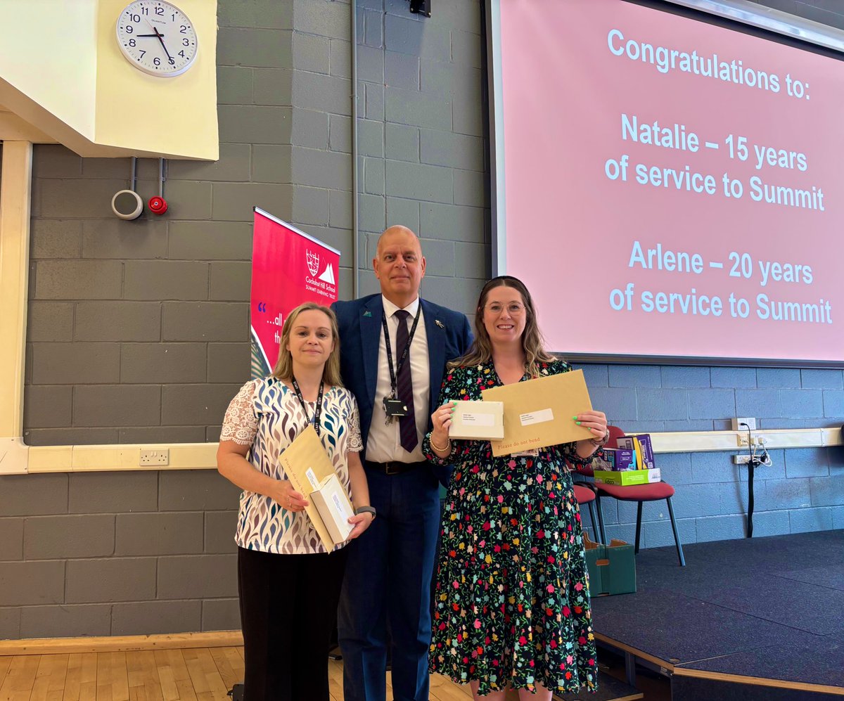 Huge congratulations to Miss Croydon and Miss Hagan on their incredible milestones — 20 and 15 years of dedicated service with the Summit family! Your passion, commitment, and impact continue to inspire us all. Here’s to many more! 🙌 #NothingButTheBest @summit_lt