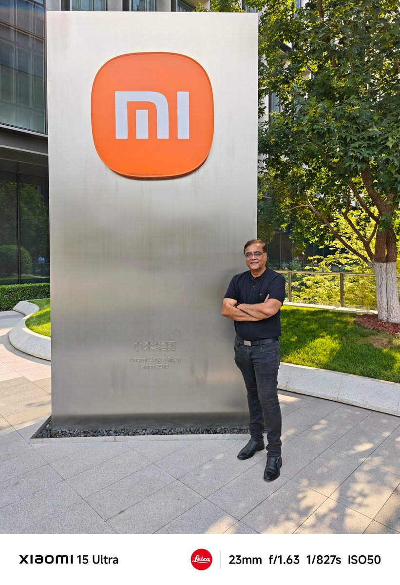 mathursudhin's tweet image. Great to be back at our HQ! Looking forward to strategize for a solid H2 2025 and beyond. Will be testing out some cool new products that we launched recently. Stay tuned for updates. Let me know if there's anything special you want to see from me. #Xiaomi #XiaomiInnovation