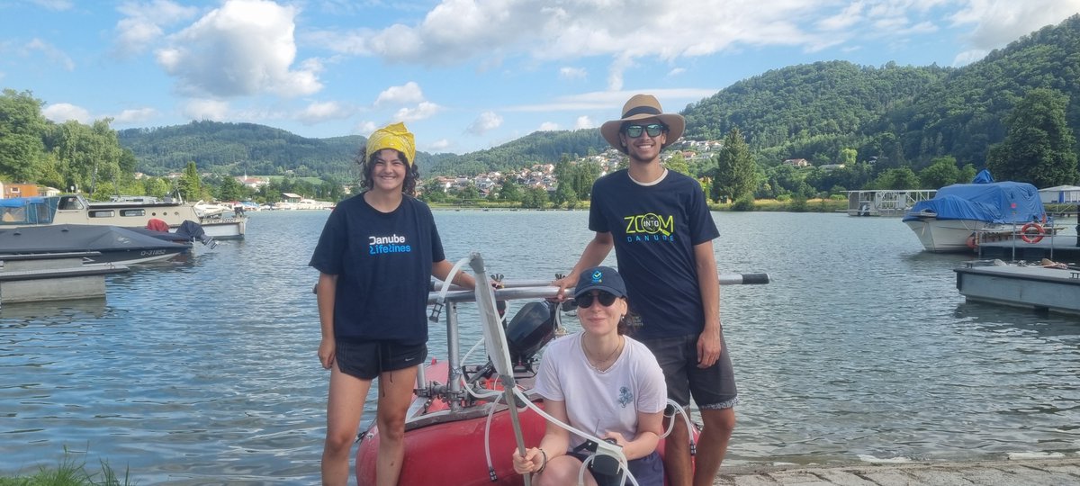 BOKU_IHG's tweet image. eDNA meets the Danube! 🌊 IHG leads eDNA activities for #JDS5, Europe’s largest river monitoring campaign. Sampling ~3,000 km of the Danube in 3 weeks with 300 samples—a big step for biodiversity protection in one of Europe’s key river systems