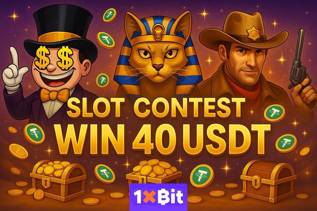 40 $USDT GIVEAWAY 🤑

Take part in 1xBit #slots contest and win $40 on your account WITHOUT wagering required ❤️‍🔥

Take part: t.me/sportsbook_1xB… 👈

Hurry up to be the first to complete the challenge and claim your bonus!

#giveaway | #crypto | #contest | #airdrop