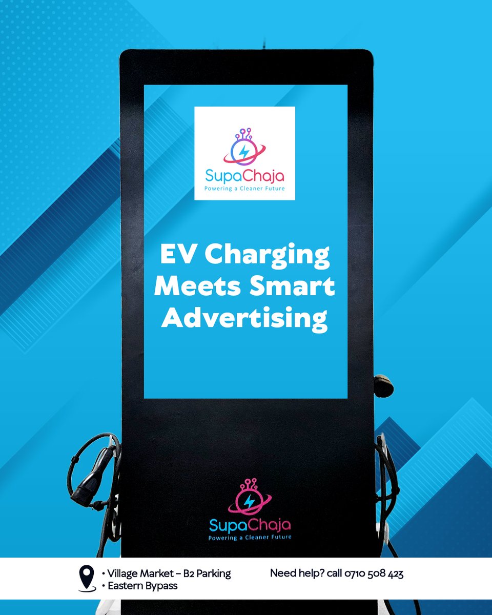 SupaChaja’s dual-purpose EV chargers turn your business into a clean energy hub and a revenue stream. With high-speed charging and 55” digital ad displays, our tech helps you monetize foot traffic and support EV adoption all in one. #SupaChaja #PoweringACleanerFuture