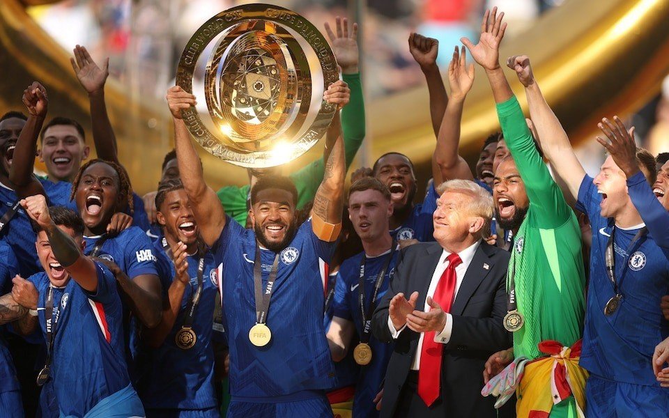 UKinVietnam's tweet image. Congratulations to @ChelseaFC on winning the 2025 FIFA Club World Cup championship 🏆
This reaffirms the world-class status of English football on the global stage!
#Chelsea #FIFAClubWorldCup #PrideOfLondon #WorldChampions #GREATFootball