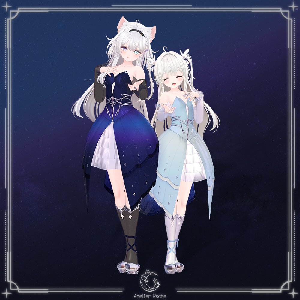 tsukikumo12's tweet image. 【複数アバター対応】EtoileAile-Liberte
・ラズリちゃん/フレアちゃん対応版を追加しました!
#Elychiffon
#Atelier_Rsche
rsche-atelier.booth.pm/items/6978142