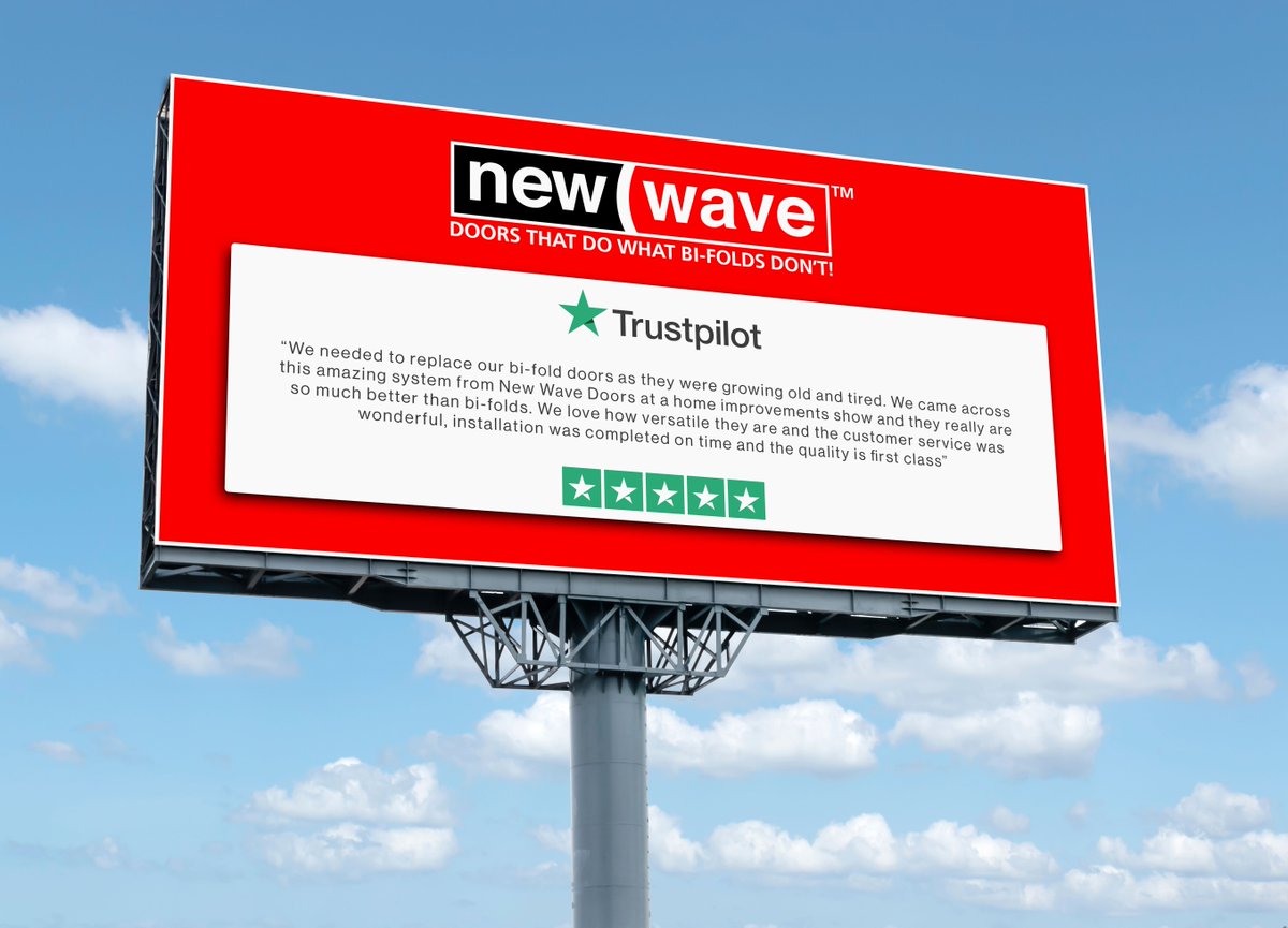 New Wave Doors - The Doors That Do What Bi-folds Don't!

✅ More secure than a bi-fold
✅ More usable than a bi-fold
✅ More versatile than a bi-fold
✅ More reliable than a bi-fold
✅ More reliable than a bi-fold
✅ Better looking than a bi-fold