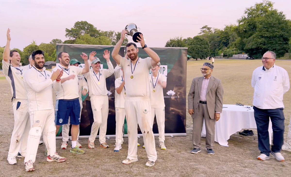 Congratulations again to <a href="/TilfordCC/">Tilford Cricket Club</a> on winning a thrilling match last week to claim the 2025 Tilford Cup.

With the score tied at two apiece, all eyes are on next year's fixture to see who will pull ahead.

#Tilford #Surrey #Cricket