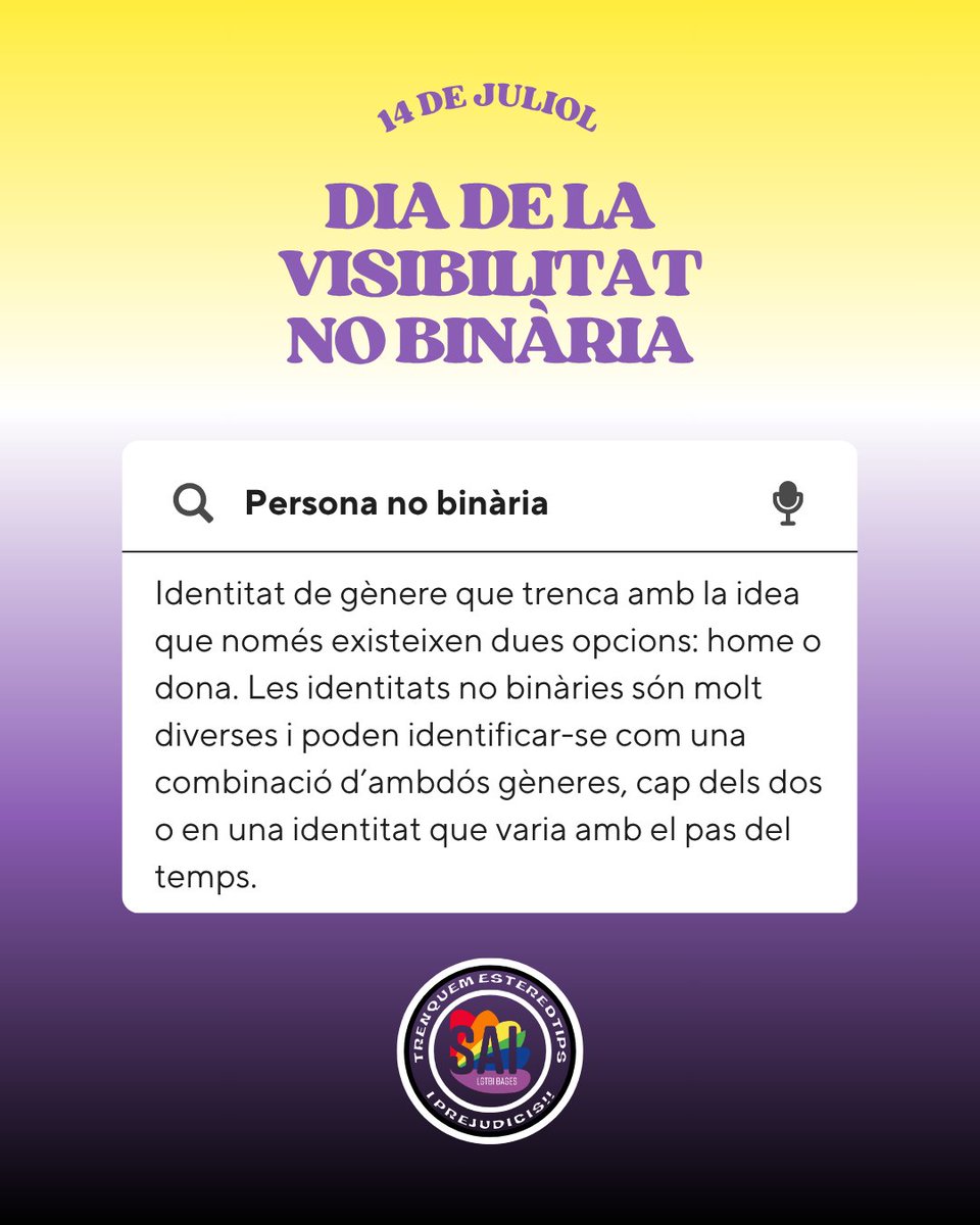 Construïm una comarca més inclusiva, lliure i compromesa amb la diversitat!