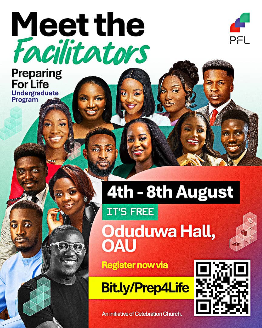 Are you ready? Because the lineup is hot and readyyy🔥

Preparing for Life is bringing some of the brightest minds and boldest voices for 5 days to equip you for life after school.

We will be having impactful conversations, expert-led sessions, and life-changing insights from