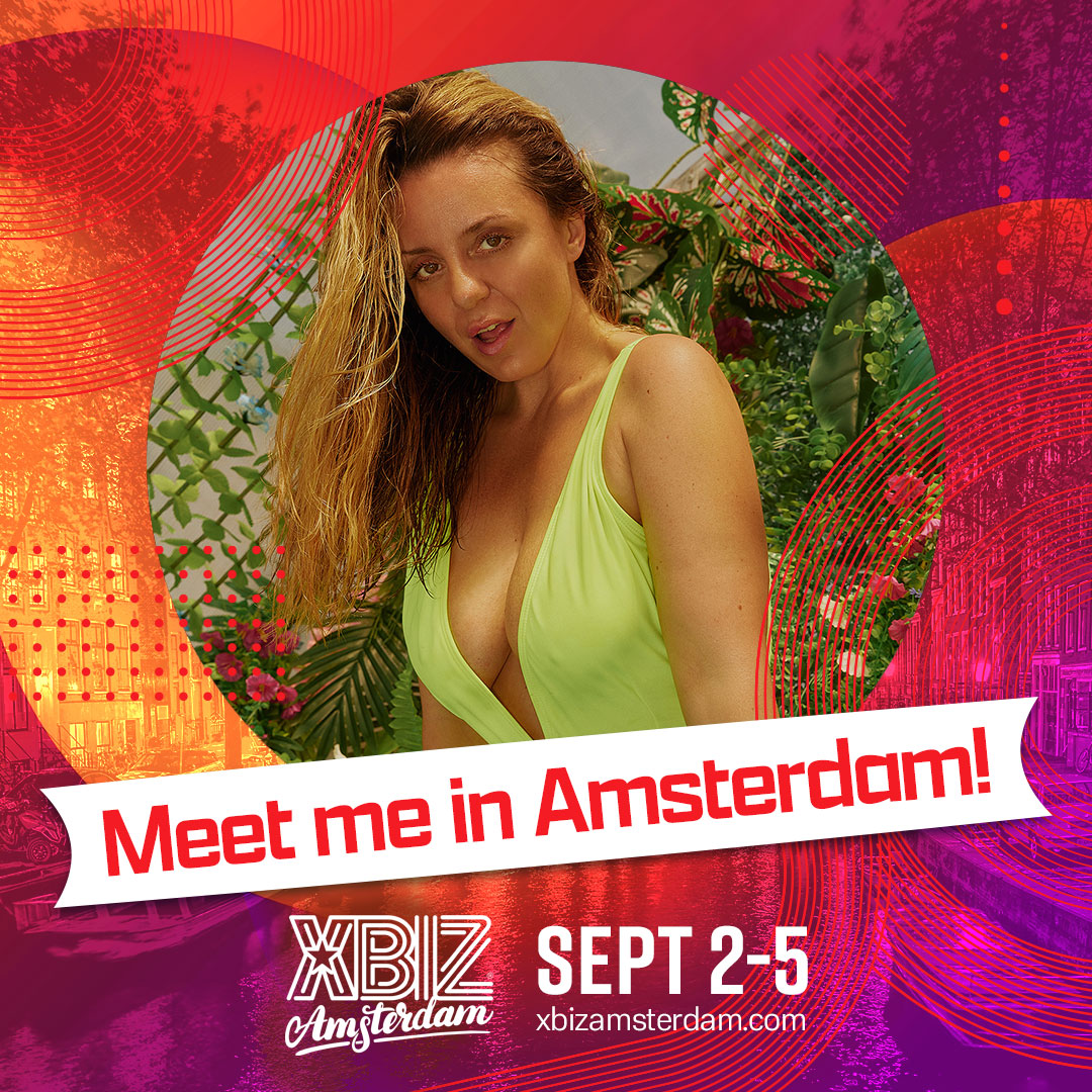 🚀 Excited to announce that I'll be attending #XBIZAmsterdam from September 2-5! Can't wait to connect with everyone and make the most of this amazing "Creators" event. If you're around, let's meet up! <a href="/XBIZ/">XBIZ</a>   - I'm shooting/recording a podcast while there, want to join for a