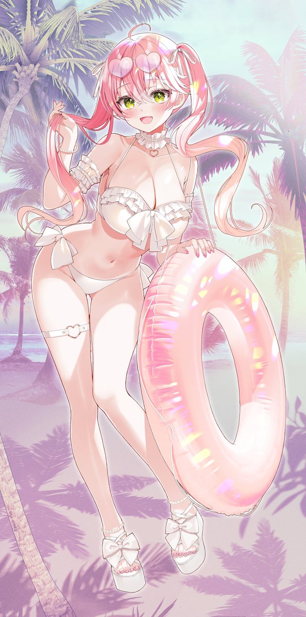 mo22nuki's tweet photo. みこちSUMMER🌸　#miko_Art https://t.co/XyCXShvuKn