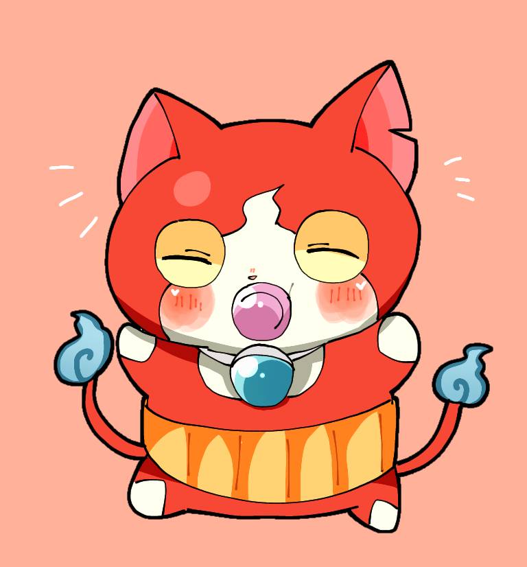 赤ちゃんジバニャンが凄く可愛くて衝動描き #妖怪ウォッチ #ジバニャン