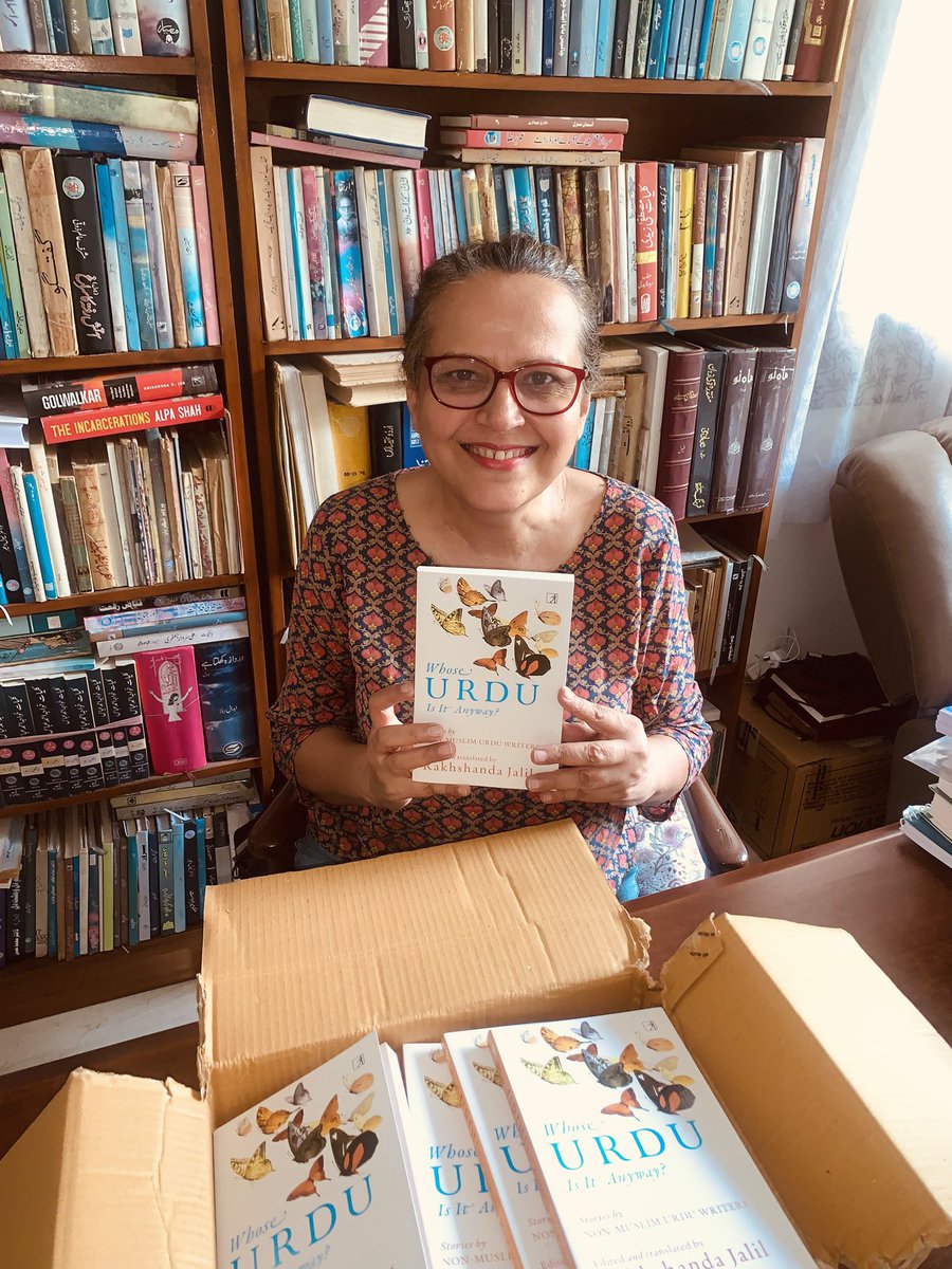 Rakhshanda Jalil (@rakhshandajalil) on Twitter photo Ah joy!!! Advance copies hot from the press…whose Urdu is it anyway?! <a href="/SimonSchusterIN/">Simon & Schuster India ✨</a>  #UrduNews  #urdu Ah joy!!! Advance copies hot from the press…whose Urdu is it anyway?! <a href="/SimonSchusterIN/">Simon & Schuster India ✨</a>  #UrduNews  #urdu