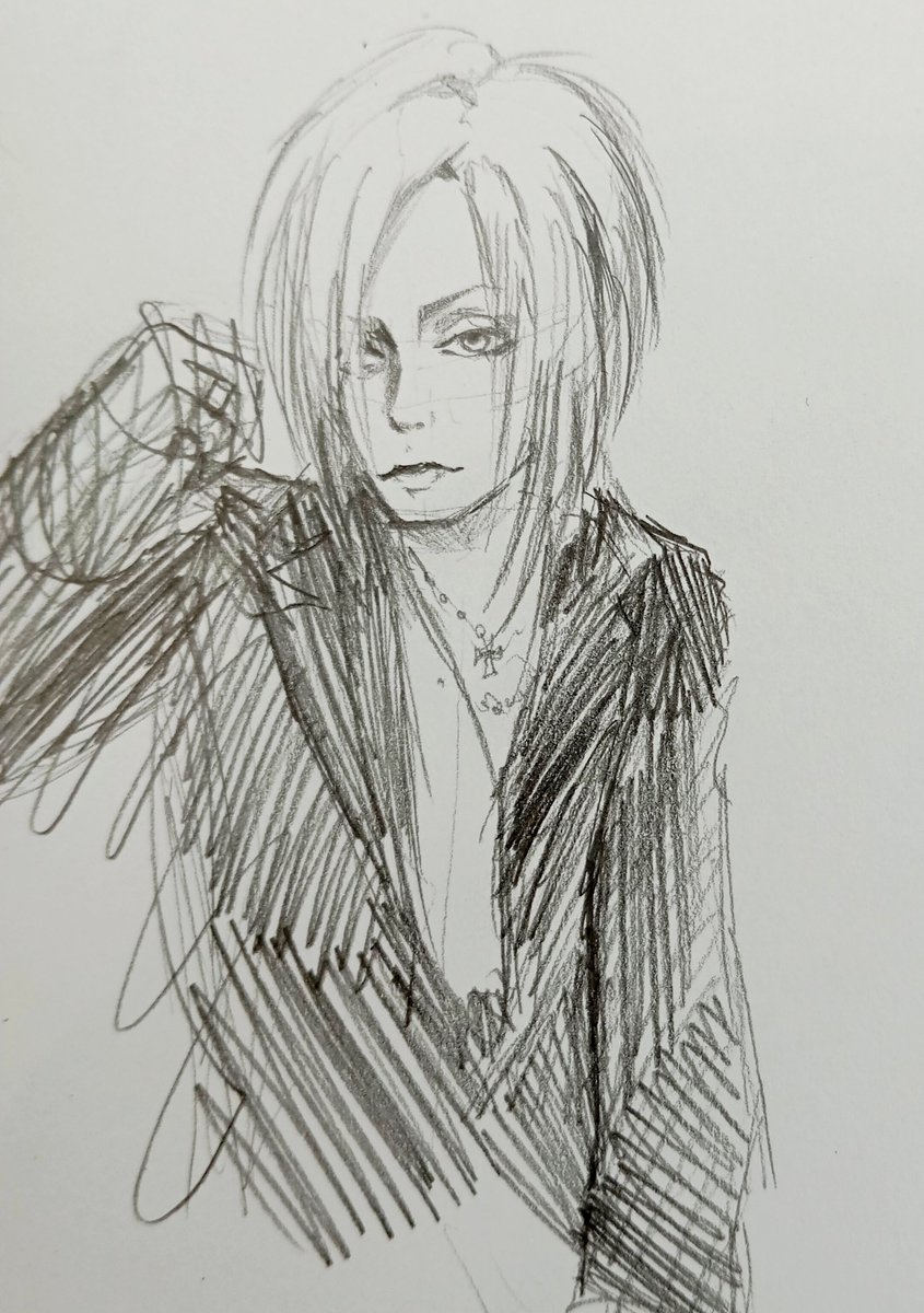 slightly_blank's tweet image. ★Aoiha doodles :P

#theGazettE