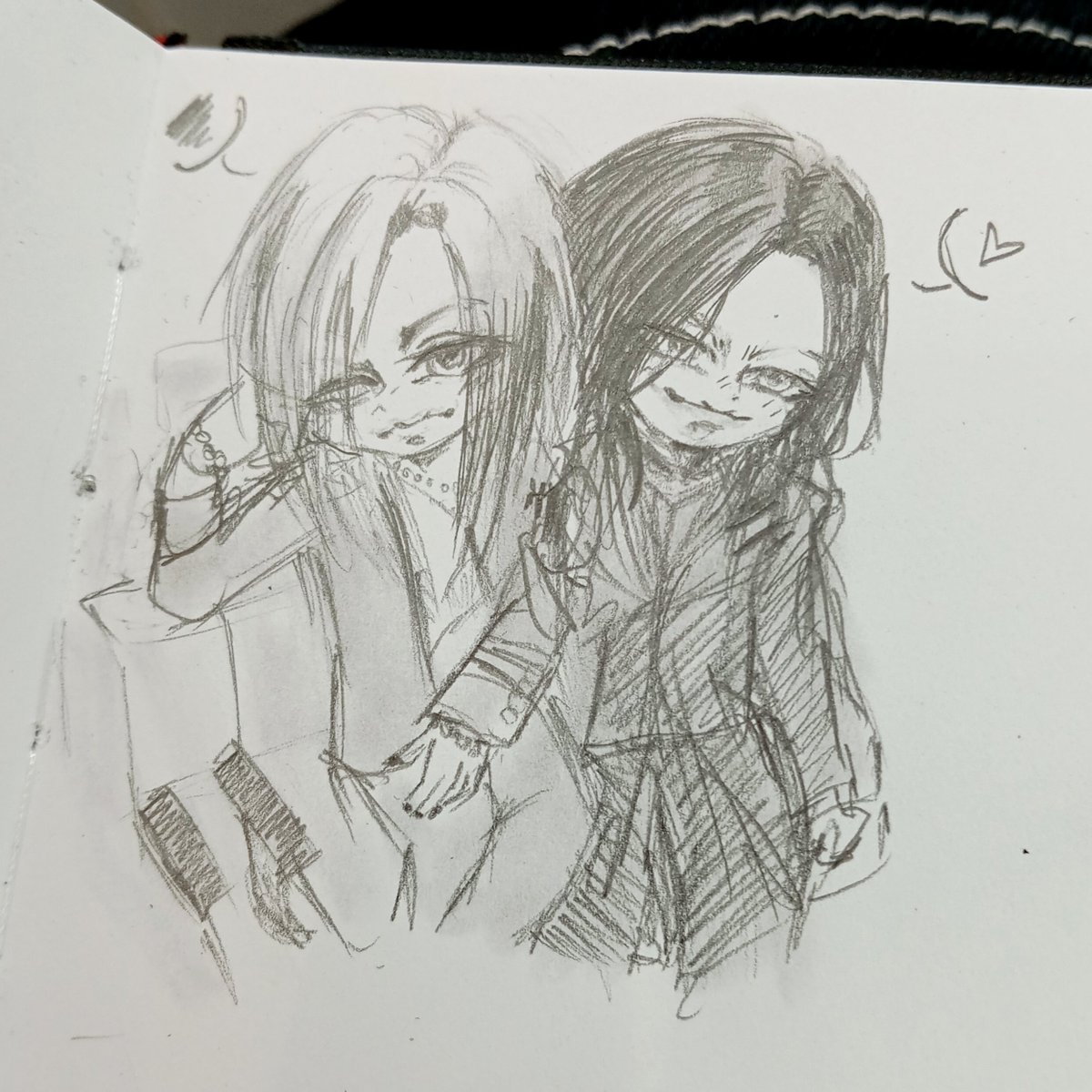 slightly_blank's tweet image. ★Aoiha doodles :P

#theGazettE