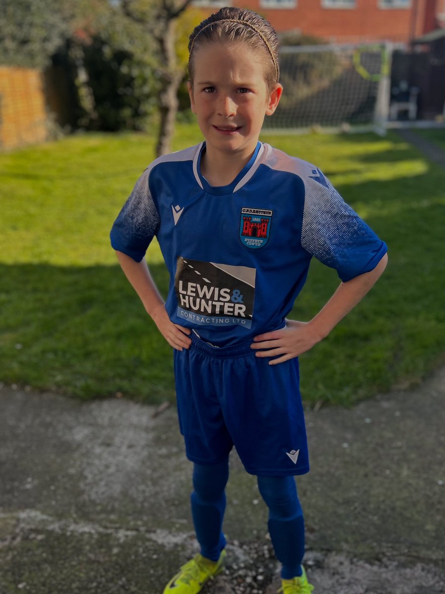 So proud of our Jack! Smashed 3 trials and chosen to represent Denbighshire in the WSFA National League for Under 11s ⚽️ 💙   <a href="/DenbighshireSF1/">@DenbighshireSFA</a>