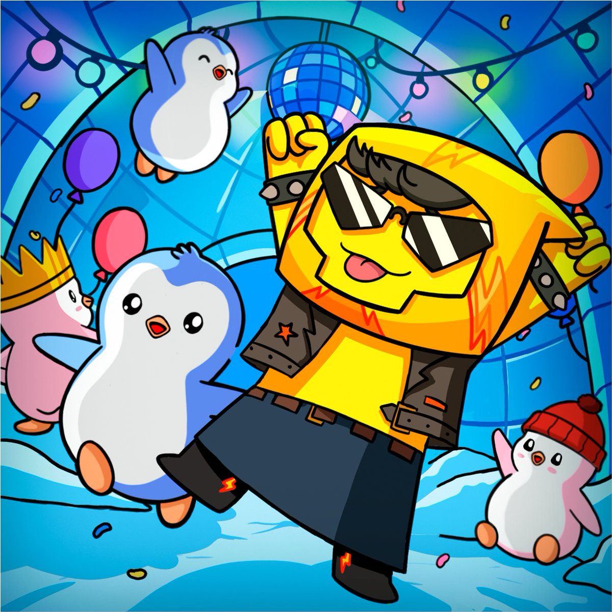 BoinkersIO's tweet image. Boinkers x @pudgypenguins — OFFICIAL KICKOFF BEGINS NOW!
To celebrate, we're announcing:
🎁 PUDGY PENGUIN NFT GIVEAWAY🎁
🚨 2-Week Showdown. One Massive Prize.
Win a BIG Pudgy Penguin NFT - the kind you flex forever.
HOW TO PARTICIPATE?
🔥 Climb the Frozen Shitcoin…