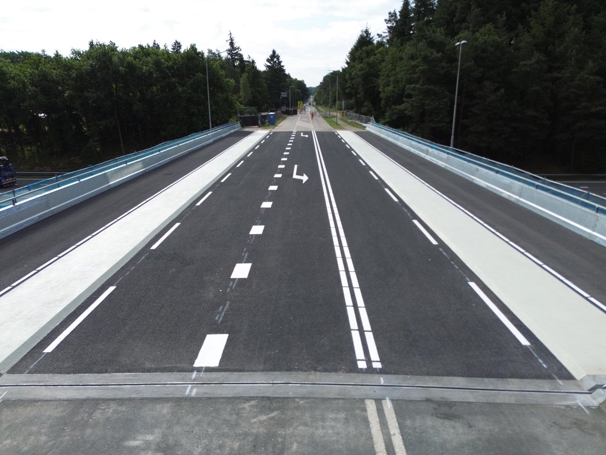 De werkzaamheden aan het viaduct Immenberg zijn eerder afgerond: de #N786 is weer open en het vernieuwde viaduct is klaar voor de toekomst.