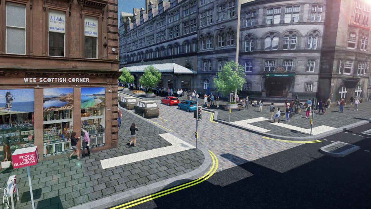 GlasgowCC's tweet image. Take part in a consultation on proposals to make Gordon Street - in front of Glasgow Central Station - a more accessible, welcoming and safer public space.
Find out more/take part 👉 smartsurvey.co.uk/s/GordonStreet…