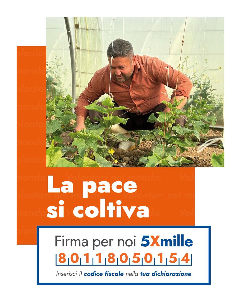 Volontari nel mondo (@focsiv) on Twitter photo C'รจ ancora tempo per sostenere la pace in Iraq
Destina il 5x1000 a #focsiv ๐๐ ๐ด๐ฌ๐ญ๐ญ๐ด๐ฌ๐ฑ๐ฌ๐ญ๐ฑ๐ฐ
e l'8x1000 alla Chiesa cattolica
๐จ๐ป๐ฎ ๐ณ๐ถ๐ฟ๐บ๐ฎ ๐ป๐ผ๐ป ๐ฒ๐๐ฐ๐น๐๐ฑ๐ฒ ๐น'๐ฎ๐น๐๐ฟ๐ฎ!
#5x1000, #8x1000, 8xmille.it C'รจ ancora tempo per sostenere la pace in Iraq
Destina il 5x1000 a #focsiv ๐๐ ๐ด๐ฌ๐ญ๐ญ๐ด๐ฌ๐ฑ๐ฌ๐ญ๐ฑ๐ฐ
e l'8x1000 alla Chiesa cattolica
๐จ๐ป๐ฎ ๐ณ๐ถ๐ฟ๐บ๐ฎ ๐ป๐ผ๐ป ๐ฒ๐๐ฐ๐น๐๐ฑ๐ฒ ๐น'๐ฎ๐น๐๐ฟ๐ฎ!
#5x1000, #8x1000, 8xmille.it