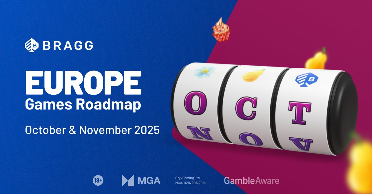 Check out new slot releases from our October &amp; November EU Games Roadmap: bragg.group/solutions/casi… $BRAG

#BraggGaming #IndigoMagic #AtomicSlotLab #GAMOMAT #Bluberi #Winfast #FourLeafGaming #Boomerang #ReflexGaming #iGaming #ResponsibleGaming
