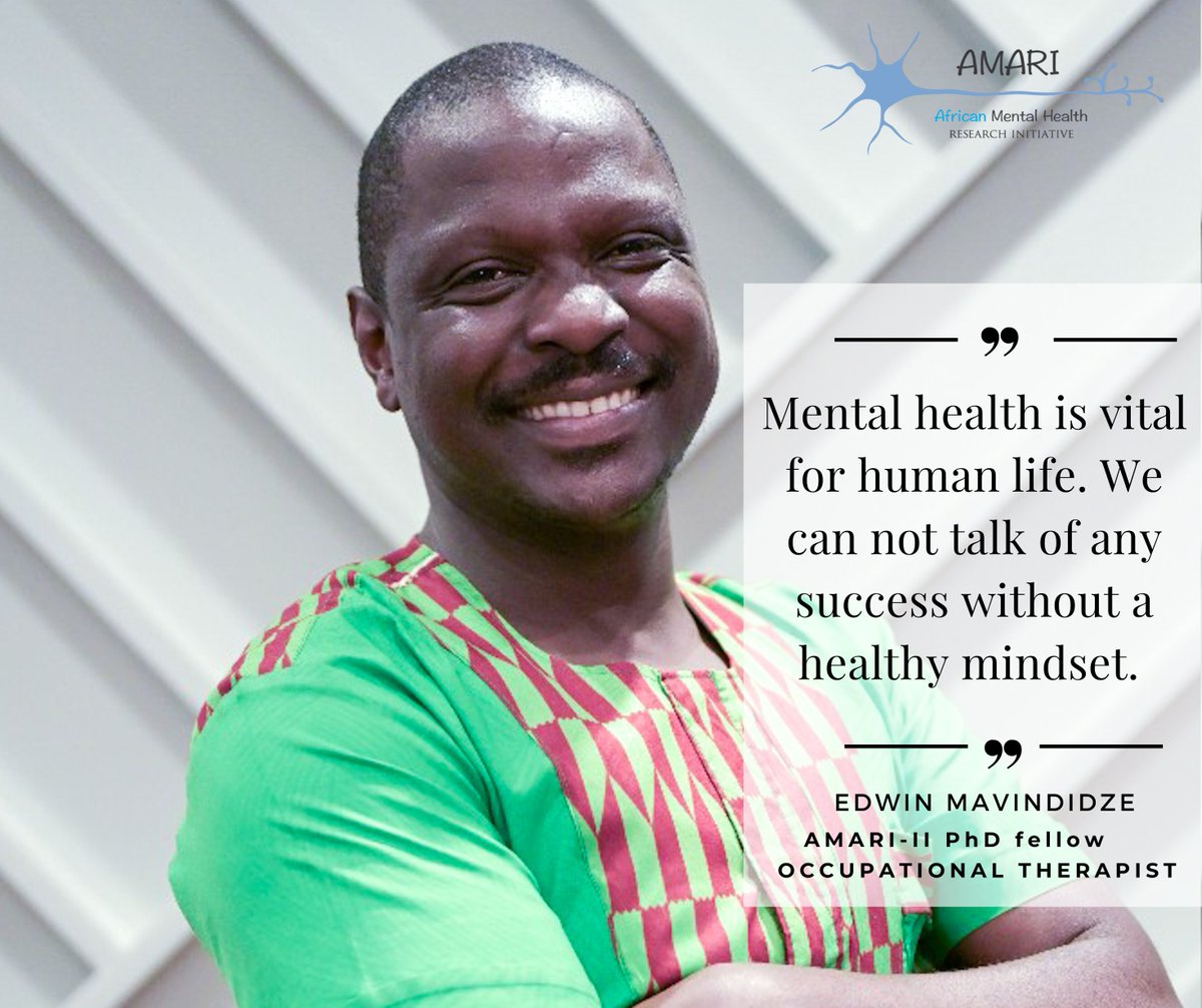 ConsortiumAMARI's tweet image. #MeetTheAMARI_Fellows.
In our 1st spotlight we feature @EMavindidze, an AMARI-II PhD fellow working on enhancing referral systems for persons with substance use disorders, linking them to rehabilitation interventions that build skills, support jobs &amp;amp; improve their livelihoods.