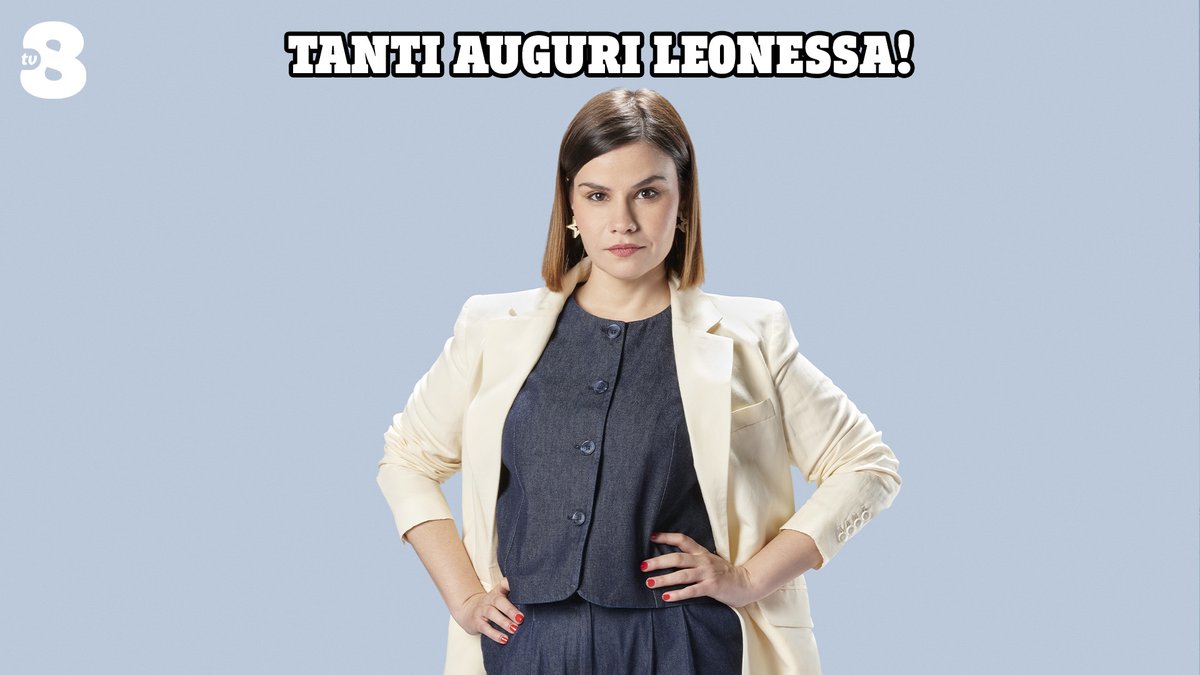 TV8it's tweet image. La nostra leonessa nata sotto il segno del Cancro ♋
Buon compleanno @La_Catuzzi 🎂