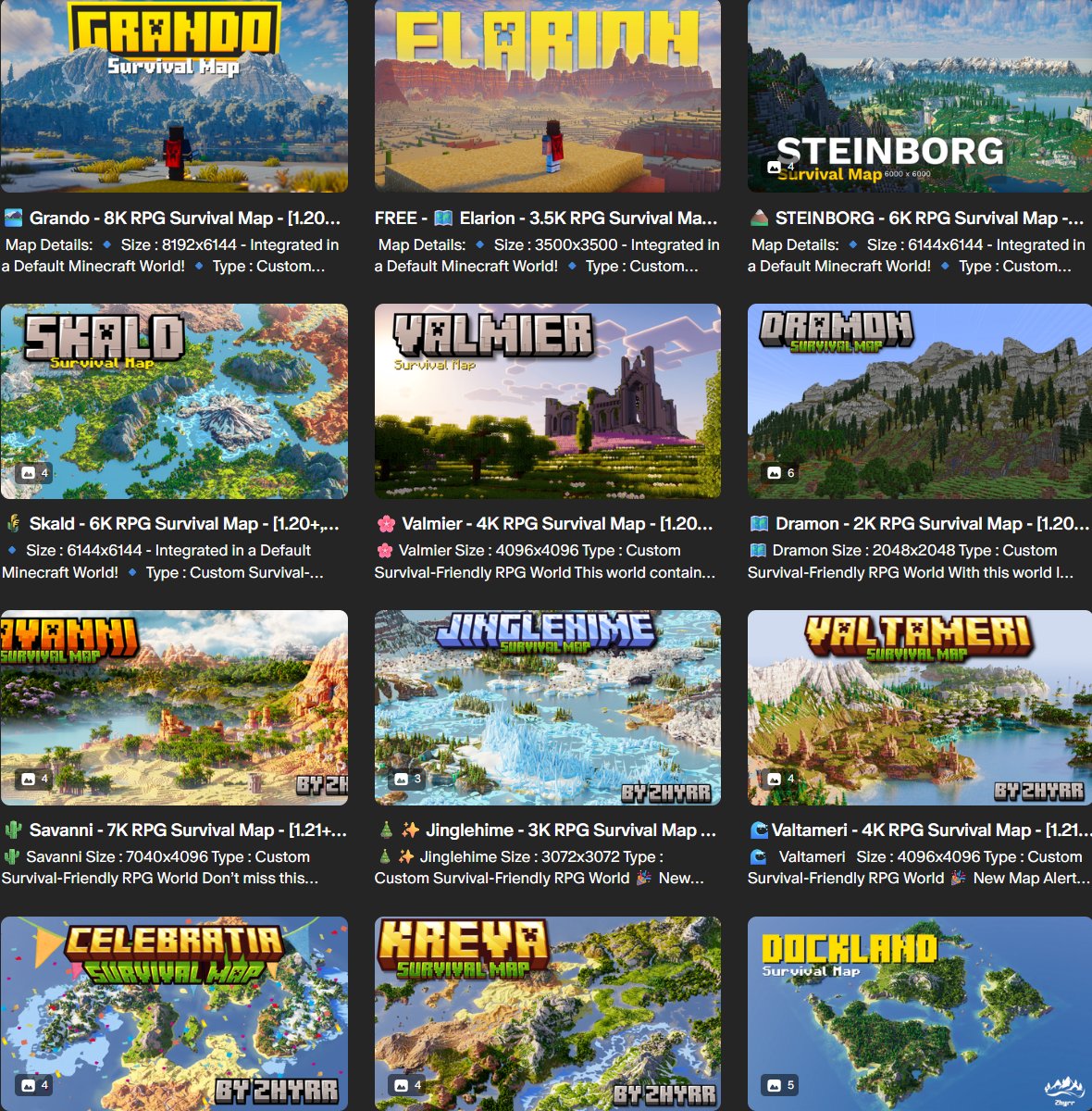 Really fun to look at all my old thumbnails!