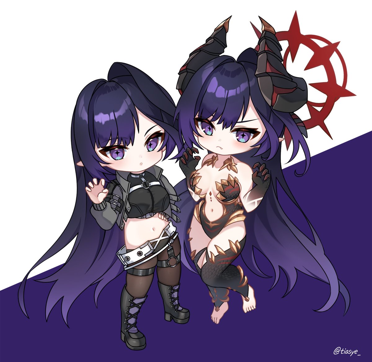 tiasye_'s tweet image. 트리스 업데이트 기념🐲🪺
#closers #クローザーズ