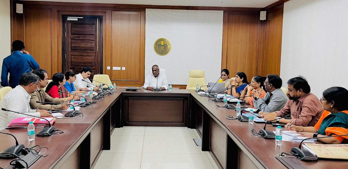 Dept.for Empowerment of PwDs, SC and TG persons,TG (@depwdsctgp) on Twitter photo A detailed review meeting was conducted by Hon'ble Minister <a href="/Adluri12/">Laxman Kumar Adluri</a> garu with all department HODs at Dr.B.R. Ambedkar Secretariat, Hyd. He discussed about implementation of schemes & activities of the dept for further development. Dir B.shailaja garu have attended the meeting. A detailed review meeting was conducted by Hon'ble Minister <a href="/Adluri12/">Laxman Kumar Adluri</a> garu with all department HODs at Dr.B.R. Ambedkar Secretariat, Hyd. He discussed about implementation of schemes & activities of the dept for further development. Dir B.shailaja garu have attended the meeting.