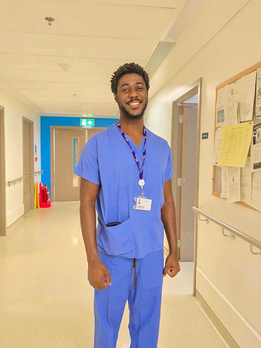 CheveningFCDO's tweet image. #Chevening is more than an academic experience; it’s real-world impact 🌍
Meet Dr Kingsley Ewool from Ghana, who's studying at partner university QMUL and gaining hands-on experience in the NHS, a world-leading public healthcare system 👨⚕️💙
Learn more: chevening.org/queen-mary-uni…