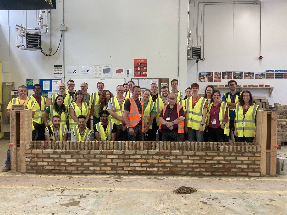ArchitecturePLB's tweet image. Last week, the @ArchitecturePLB team swapped Revit for bricks and headed to Fareham College for our summer practice day. Our bricklaying skills? Let’s just say we’re sticking to architecture!
Big thanks to the @SHCollegeGroup team for welcoming us!
#Architecture #bricklaying