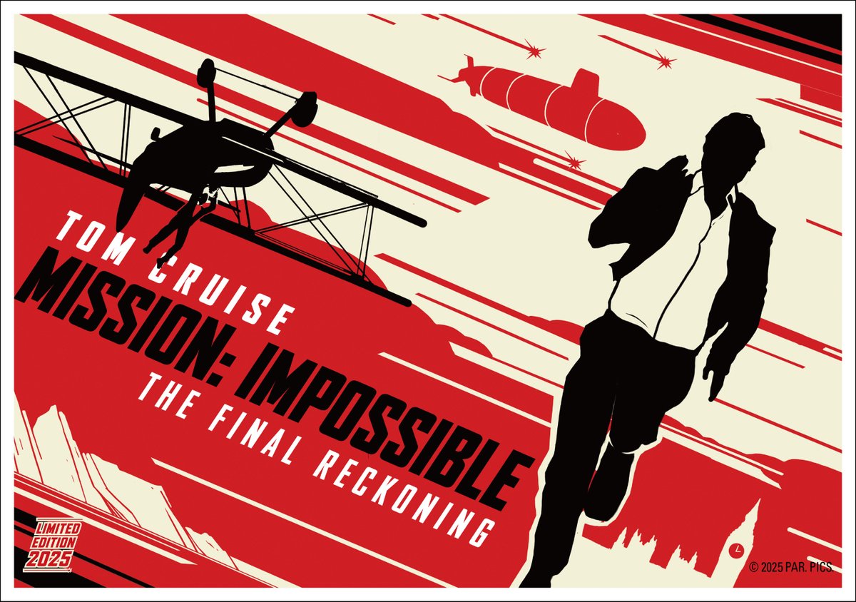 『ミッション：インポッシブル
　 ／ファイナル・レコニング』

　　2025年公開洋画初/最速
◥◣興行収入5⃣0⃣億円突破◢◤

━━━ 特大ヒット記念 ━━━✈︎
第5弾入場者プレゼント配布決定

📍7/18(金)～
50億突破記念スペシャルイラストカード

夏の追いミッション🔥
“ファイナル”はまだまだ続く！
