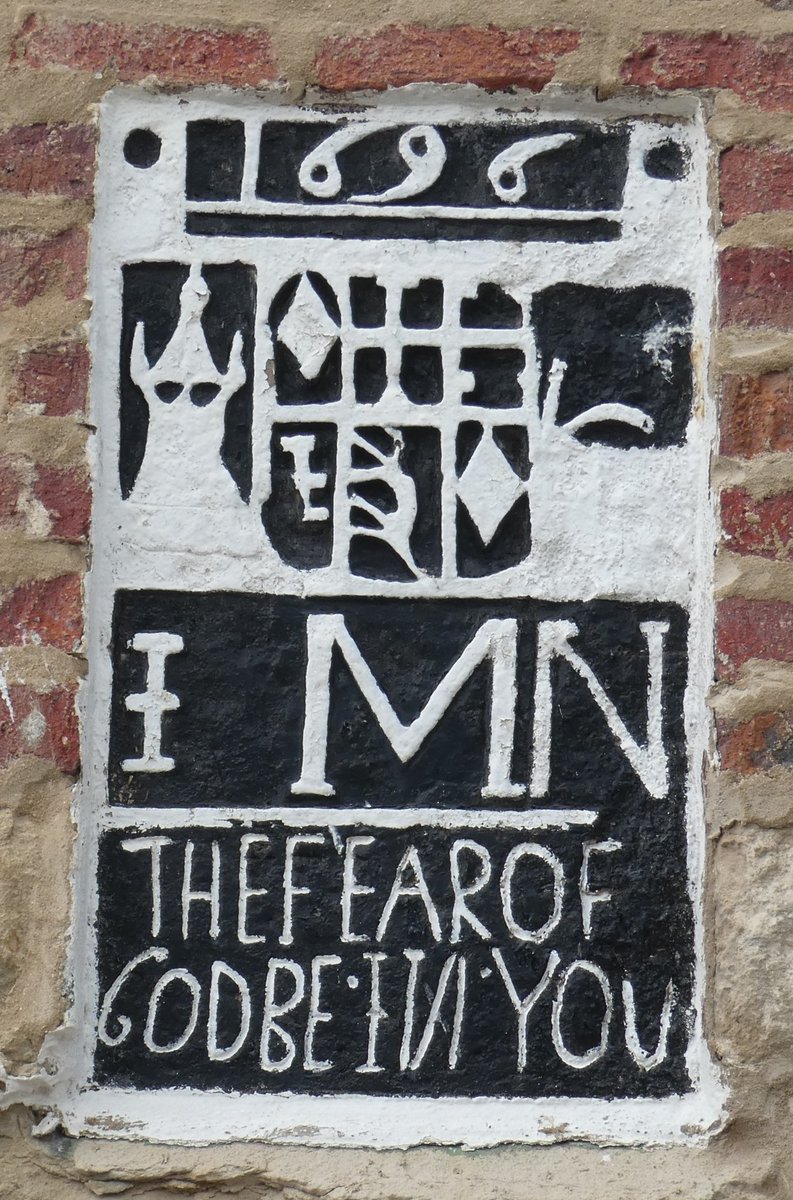 YorksVernacular's tweet image. Excellent day at the coast on Saturday recording Filey Museum whilst it's closed for refurbishment. Ground floor of calcareous sandstone, upper storey brick. Datestone of 1696, described in Pevsner as the most ornate in the East Riding. Formerly a farmhouse with farmyard at rear.