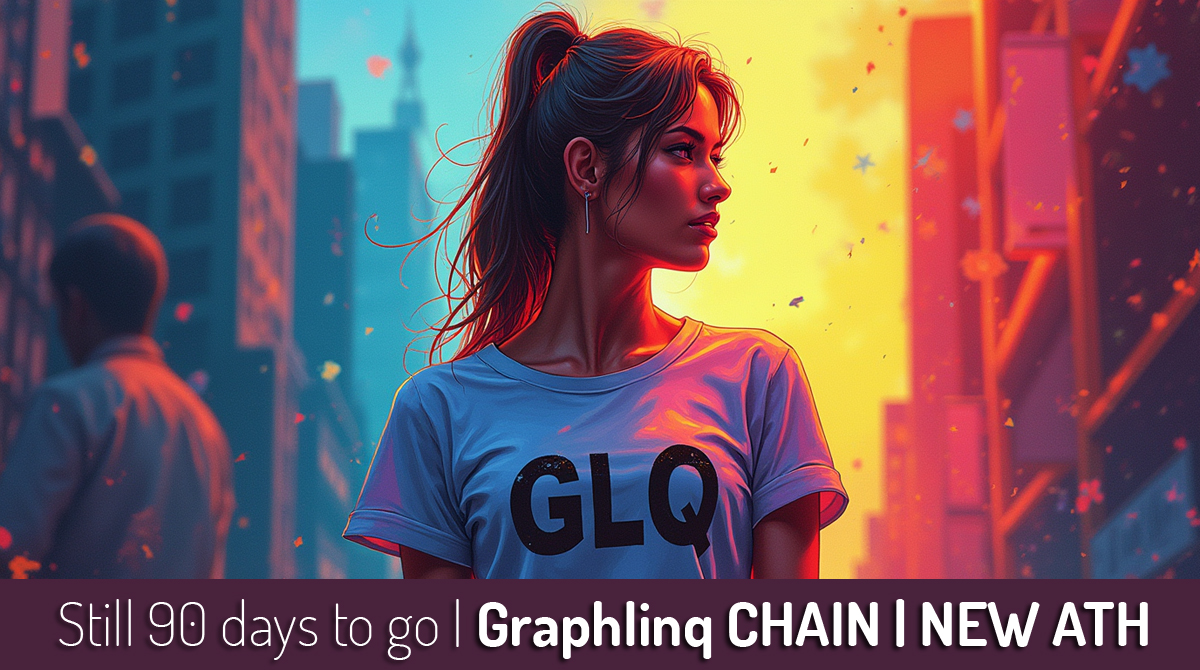 I believe that $GLQ – Graphlinq Chain will reach a new all-time high within 90 days. 
ATH price: $0.1963 | Current price: $0.0224. 

Join me on the journey.