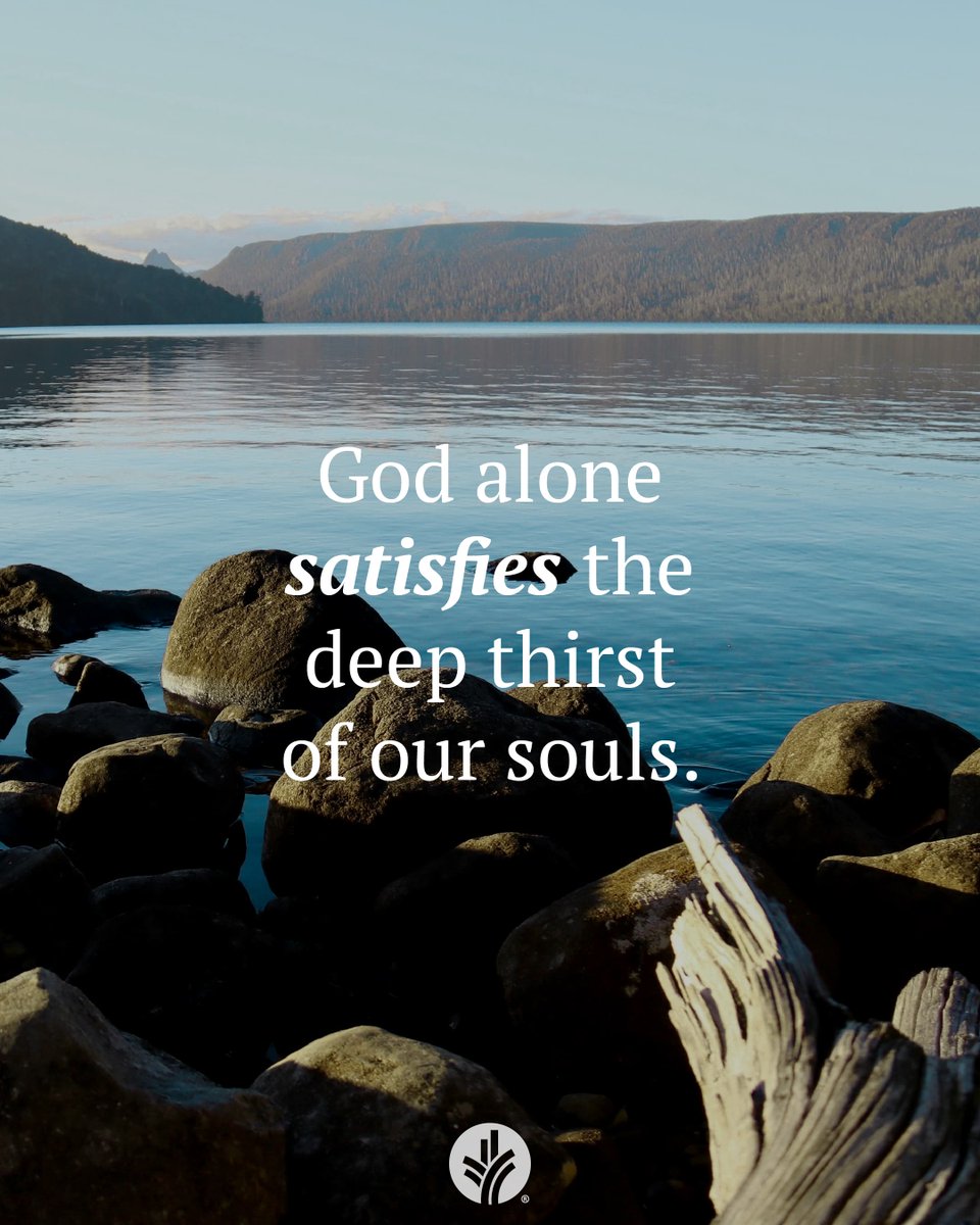 Connect with God through today’s devotional! 
odbm.org/en/devotionals…

📖 Read: Jeremiah 2:5-13

🙏 Receive: "Father, please help me taste and see that You’re what my soul longs for."

❓Respond: How can you entrust the meaning, satisfaction, and hope of your life to God?