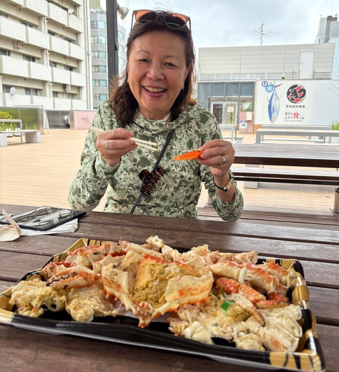 The Paddy Ashdown Forum (@paddyforum) on Twitter photo Our <a href="/merleneemerson/">Merlene Toh Emerson</a> the day before her journey begins, carbo-loading at the Tsukiji Fishmarket. A food paradise for food professionals & mountain climbers!
Please donate to this wonderful cause gofund.me/d80fde95
#Fundraiser #MountFuji #EveryStepCounts #FoodParadise Our <a href="/merleneemerson/">Merlene Toh Emerson</a> the day before her journey begins, carbo-loading at the Tsukiji Fishmarket. A food paradise for food professionals & mountain climbers!
Please donate to this wonderful cause gofund.me/d80fde95
#Fundraiser #MountFuji #EveryStepCounts #FoodParadise