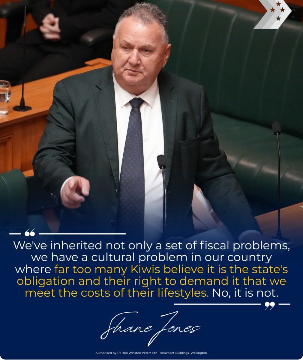 I think Shane Jones needs to apologise to our superannuitants. Picking on our older folk like this is totally uncalled for.