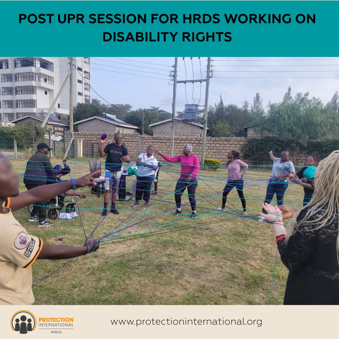 PI_AfricaHub's tweet image. ✅ Our UPR training for Persons with Disabilities was a success!
We brought together passionate disability rights advocates to review how the 2025 #UPR can be used to push for inclusion and hold government accountable .
👏 A big thank you to all participants for your energy,…