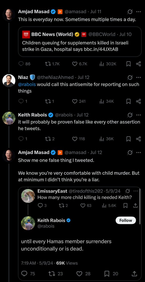 Aabid Sofi ๐ต๐ธ (@codingaabid) on Twitter photo Love how <a href="/amasad/">Amjad Masad</a> consistently stands up for whatโs right. Few in tech/vc have the kind of conscience and integrity he does โ <a href="/paulg/">Paul Graham</a>, <a href="/paulbiggar/">Paul Biggar ๐ต๐ธ๐ฎ๐ช</a>, and <a href="/nntaleb/">Nassim Nicholas Taleb</a> are among the rare exceptions Love how <a href="/amasad/">Amjad Masad</a> consistently stands up for whatโs right. Few in tech/vc have the kind of conscience and integrity he does โ <a href="/paulg/">Paul Graham</a>, <a href="/paulbiggar/">Paul Biggar ๐ต๐ธ๐ฎ๐ช</a>, and <a href="/nntaleb/">Nassim Nicholas Taleb</a> are among the rare exceptions