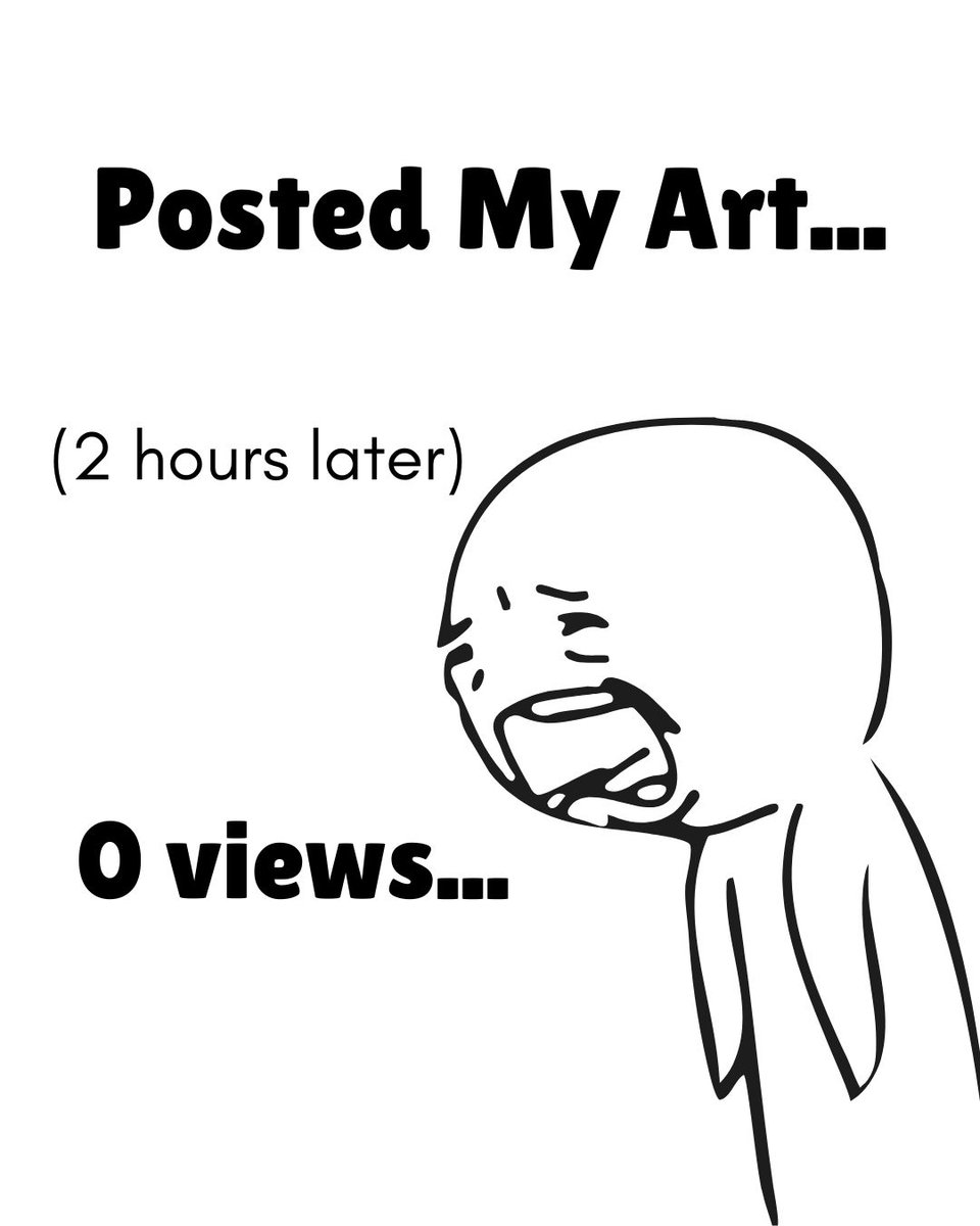 takara_yume's tweet image. Me: Posted my art after hyping myself up for hours lol
Twitter algorithm: “who?”
🧍🏽♀️💔
#artmoots #moots #artshare