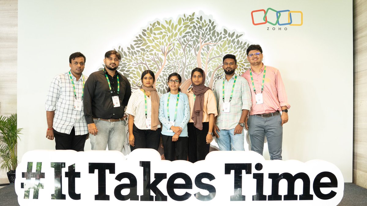 Zoholics's tweet image. Post‑lunch slumps are common—just not here. 😎
⚡The energy at Zoholics India is as electric now as it was at kickoff this morning. Take a look! 👇