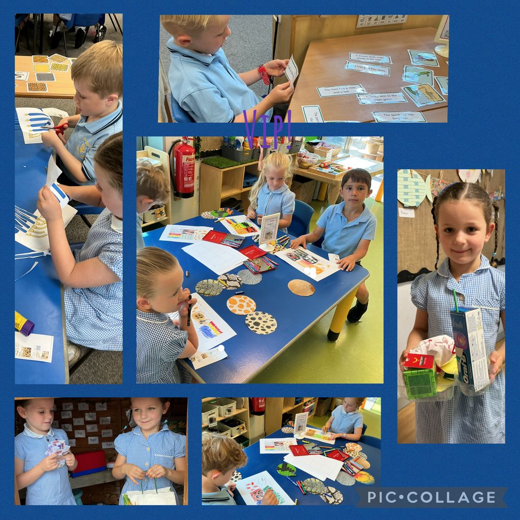 Reception have been busy in VIP today! #eyfsstjoes